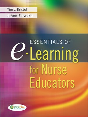 cover image of Essentials of E-Learning for Nurse Educators